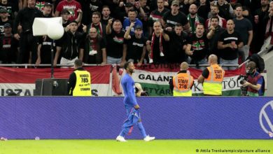 british footballer Raheem Sterling was subjected to racist abuse during the world cup qualifier between England and Hungary