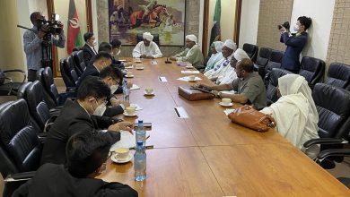 chinese delegation visiting sudan meets ummah party headed by leader...